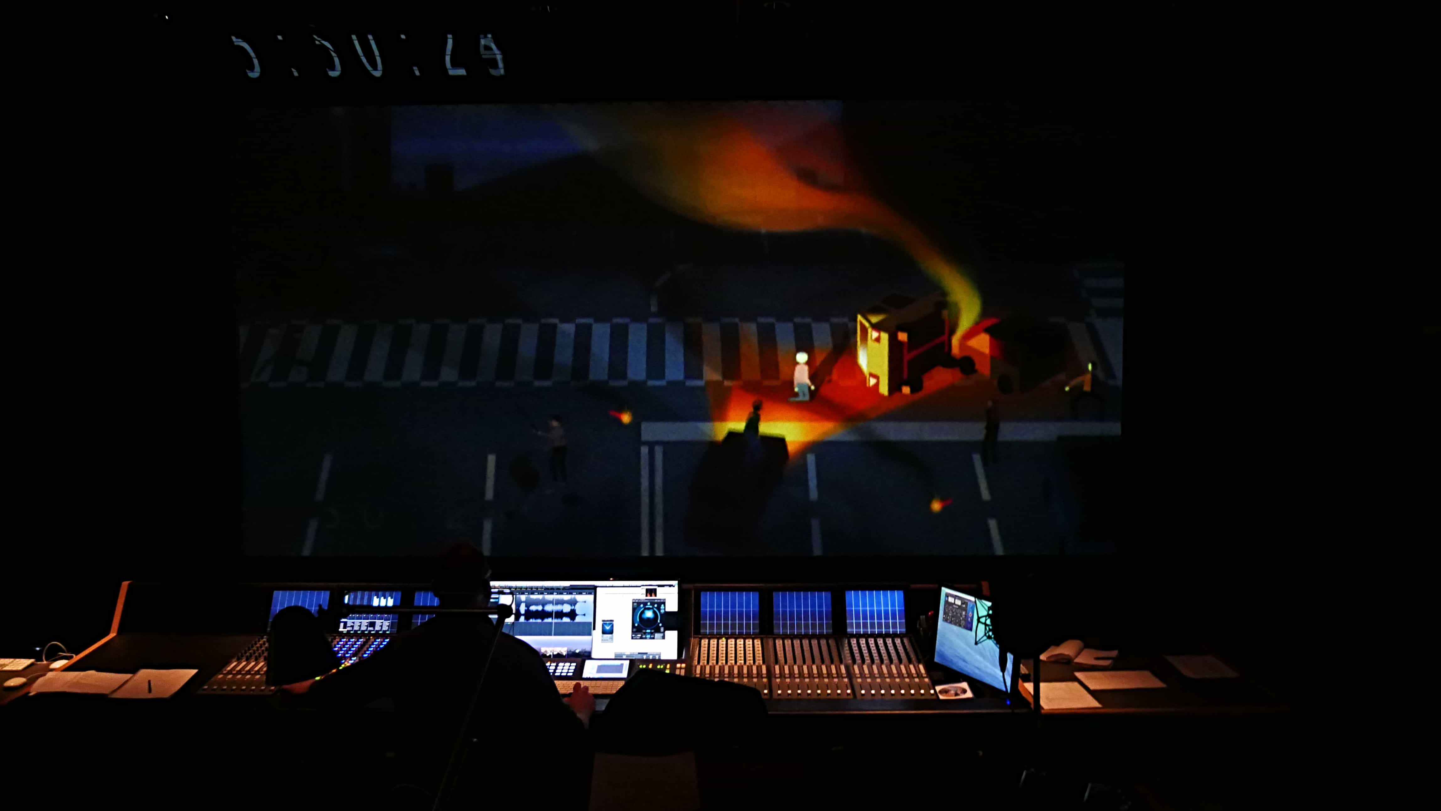 David Kamp cinema mix dolby mixing stage berlin